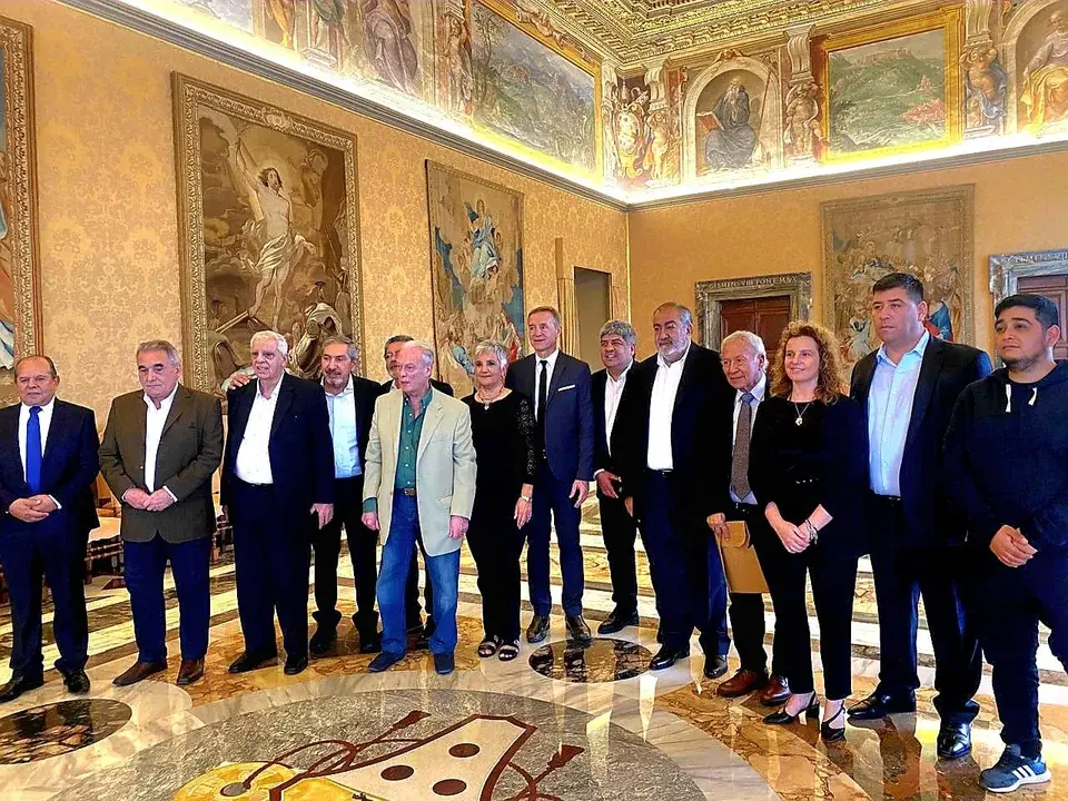 El papa Francisco recibió a la CGT