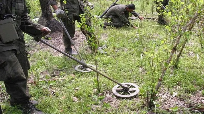 Minas antipersona dejan 104 víctimas en Colombia: principalmente en la frontera con Venezuela