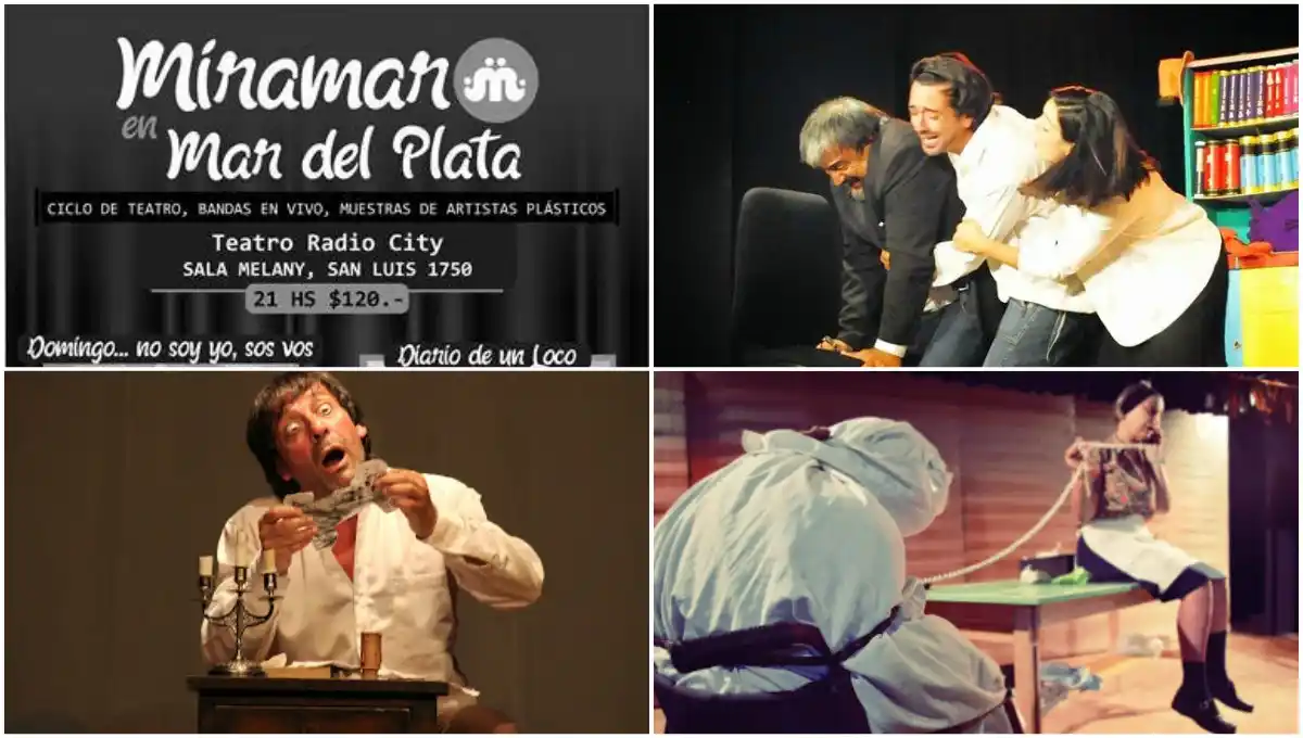 Presentan el ciclo teatral "Miramar en Mar del Plata"