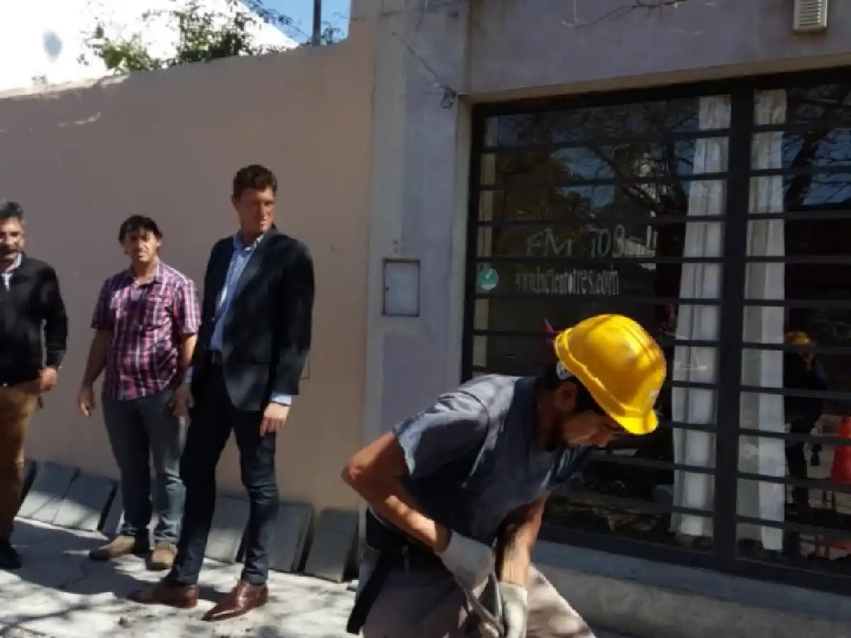 Avanza la obra de gas en barrio Hospital 
