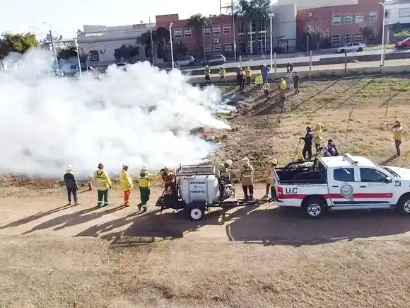 La Secretaría de Salud organiza un Curso Básico de Combatiente de Incendios Forestales