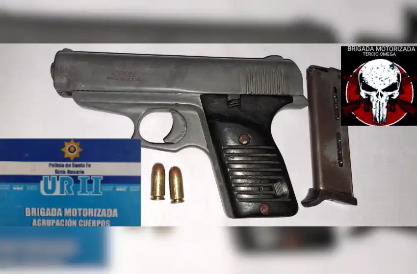 Un nene de 10 años y dos adolescentes demorados con un arma y drogas
