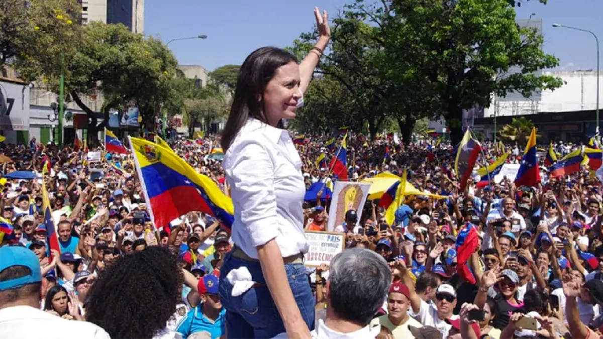 María Corina Machado galardonada con la «Medalla de la Democracia 2024»