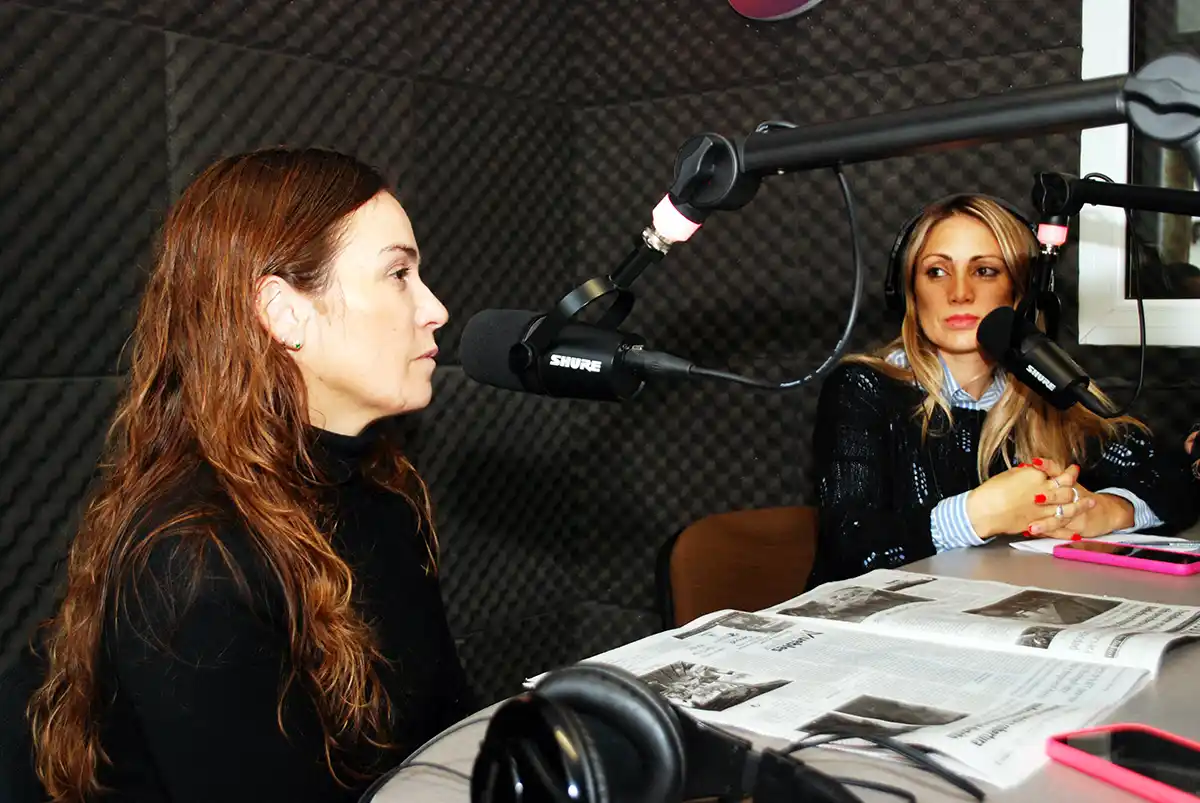 Al aire. Jimena López en el programa “Desde temprano”