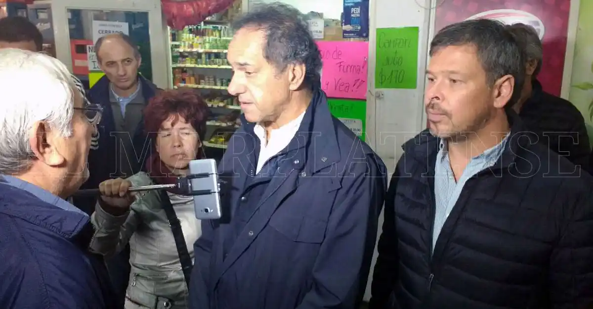 Daniel Scioli: “Hacer un debate en Mar del Plata sería interesante"