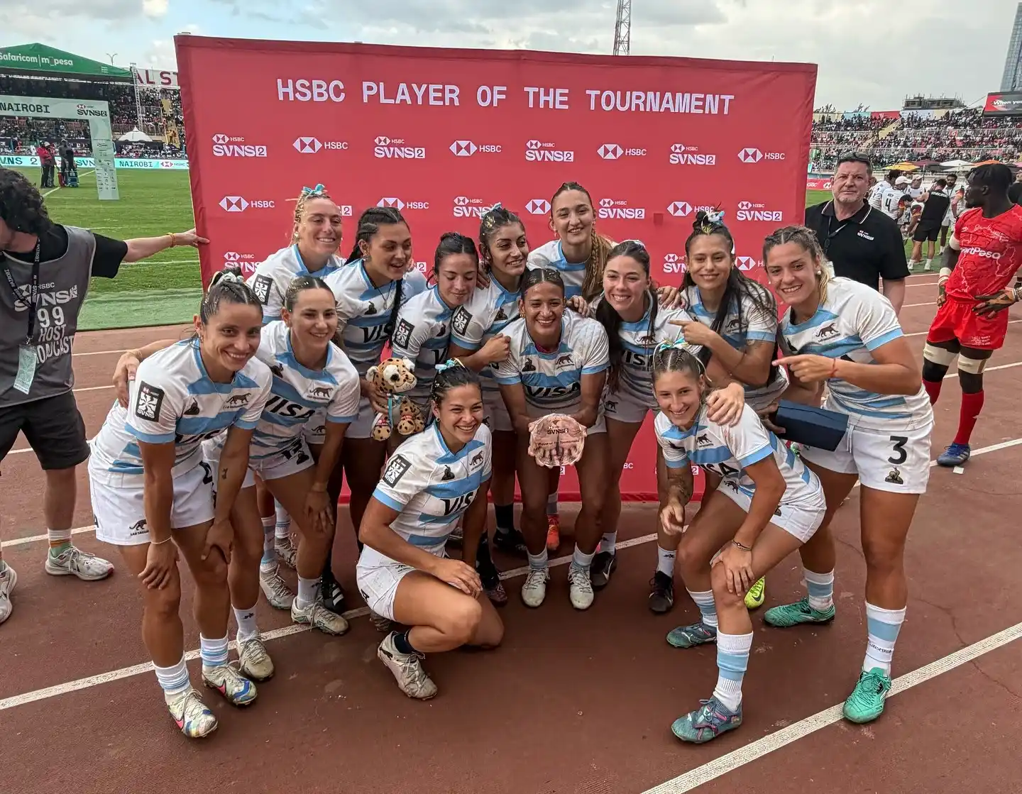 María Taladrid se consagró campeona este domingo con la camiseta Argentina en Nairobi