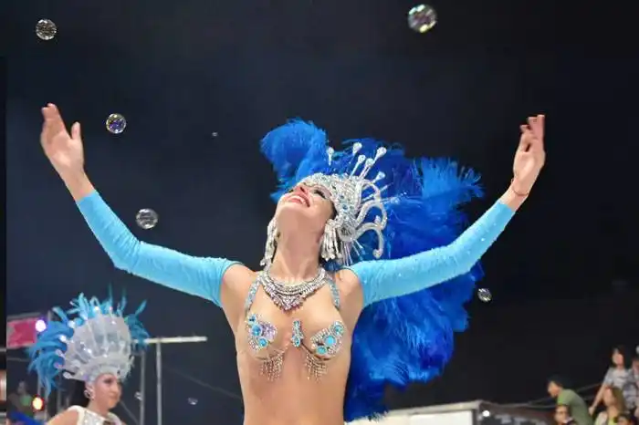 Cuarta noche del  carnaval de Concordia