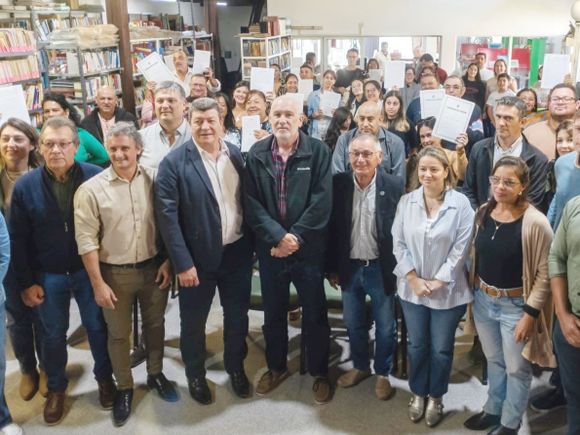Entregaron escrituras en Federación y Chajarí