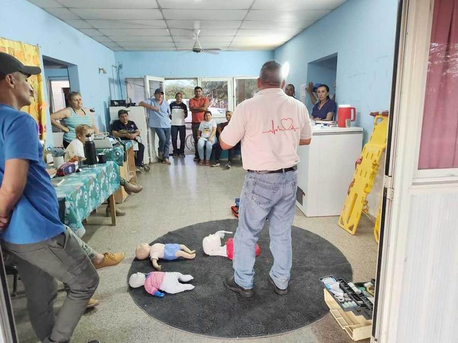 Entrenamiento de RCP 
en accidentes de tránsito