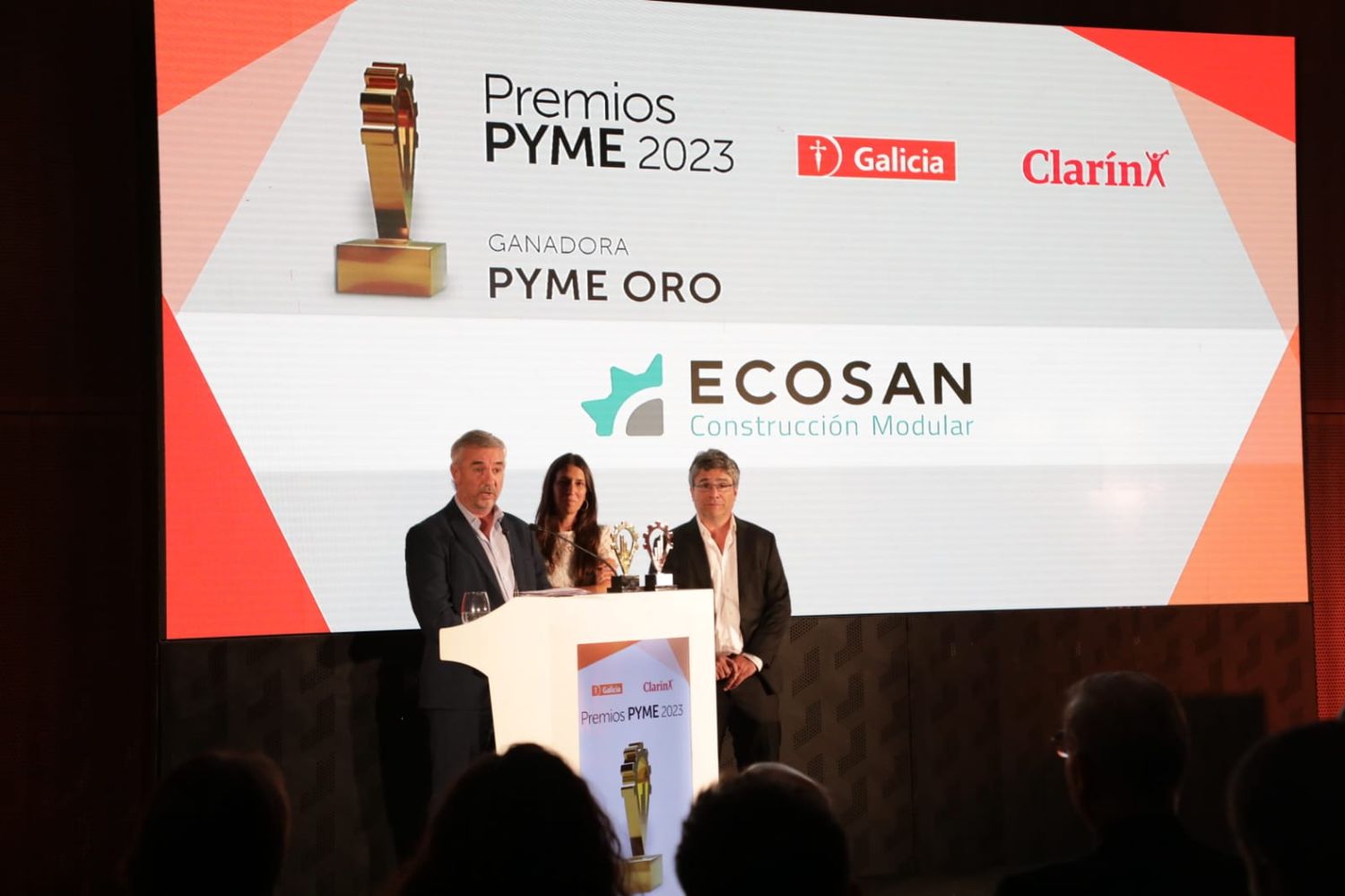 Ecosan, la empresa de un sampedrino premiada con el Oro PyME