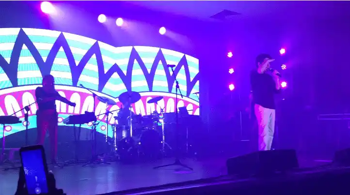 Bacilos cantó con en otrora en Caracas. Foto CL