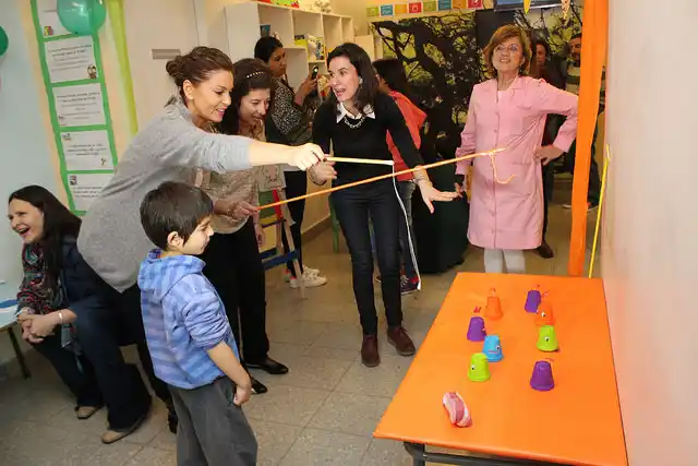 Posse y Karina Mazzocco festejaron el Día del Niño en San Isidro