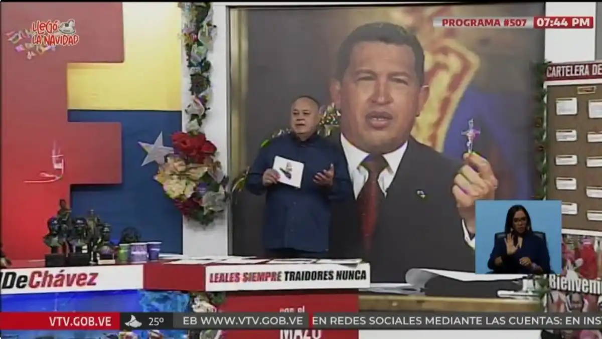 LA OPOSICIÓN LO QUE QUIERE ES SANGRE, «pero no le tenemos miedo», advierte Diosdado: el 10Ene el pueblo sale a la calle