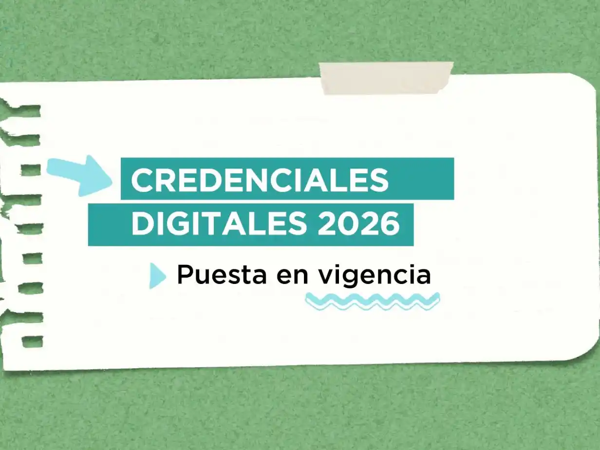 El CGE pondrá en vigencia la Credencial de Puntaje Digital 2026 para Nivel Secundario y sus modalidades