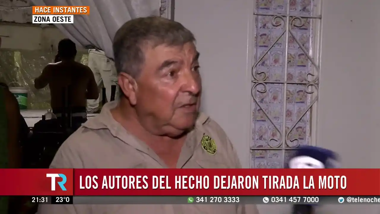 Ataque a balazos en Rosario: hirieron a un bebé, a su papá y al abuelo
