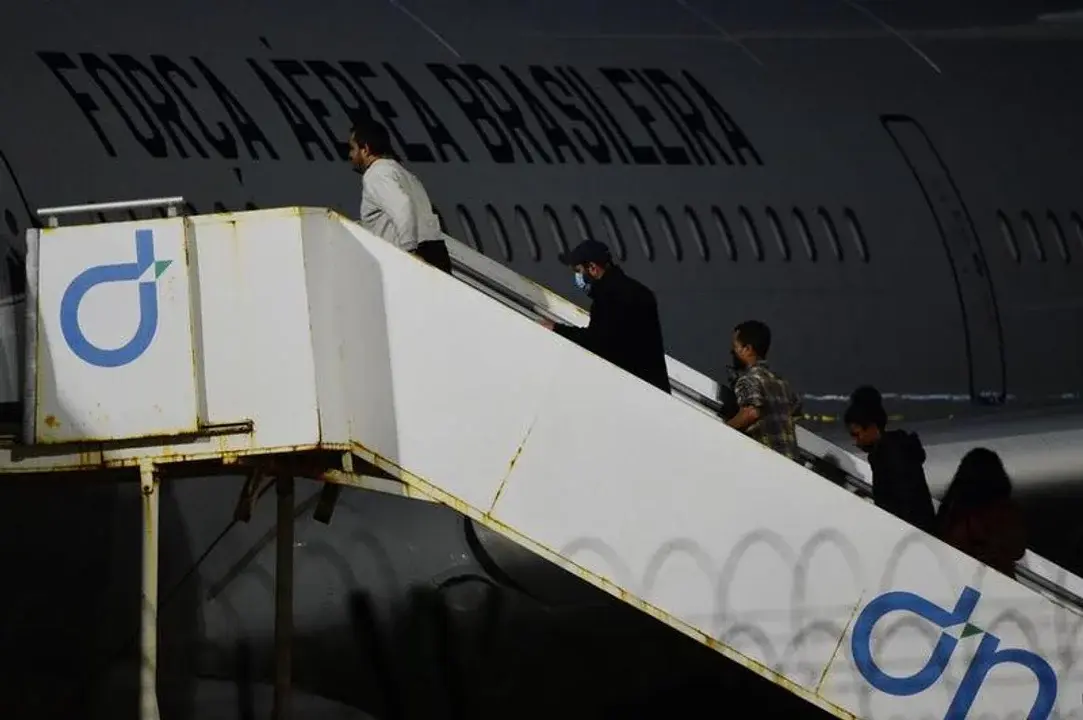 Deportados deargentin Estados Unidos. Fotografía: Agencia Noticias Argentinas/Xinhua.