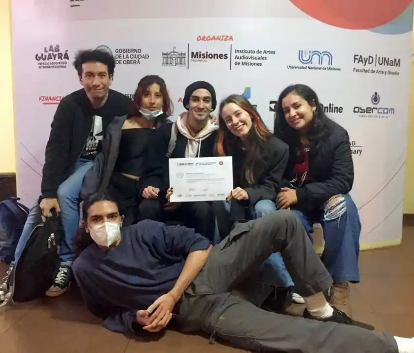 Audiovisuales de la ENERC NEA, distinguidos en Oberá en Cortos