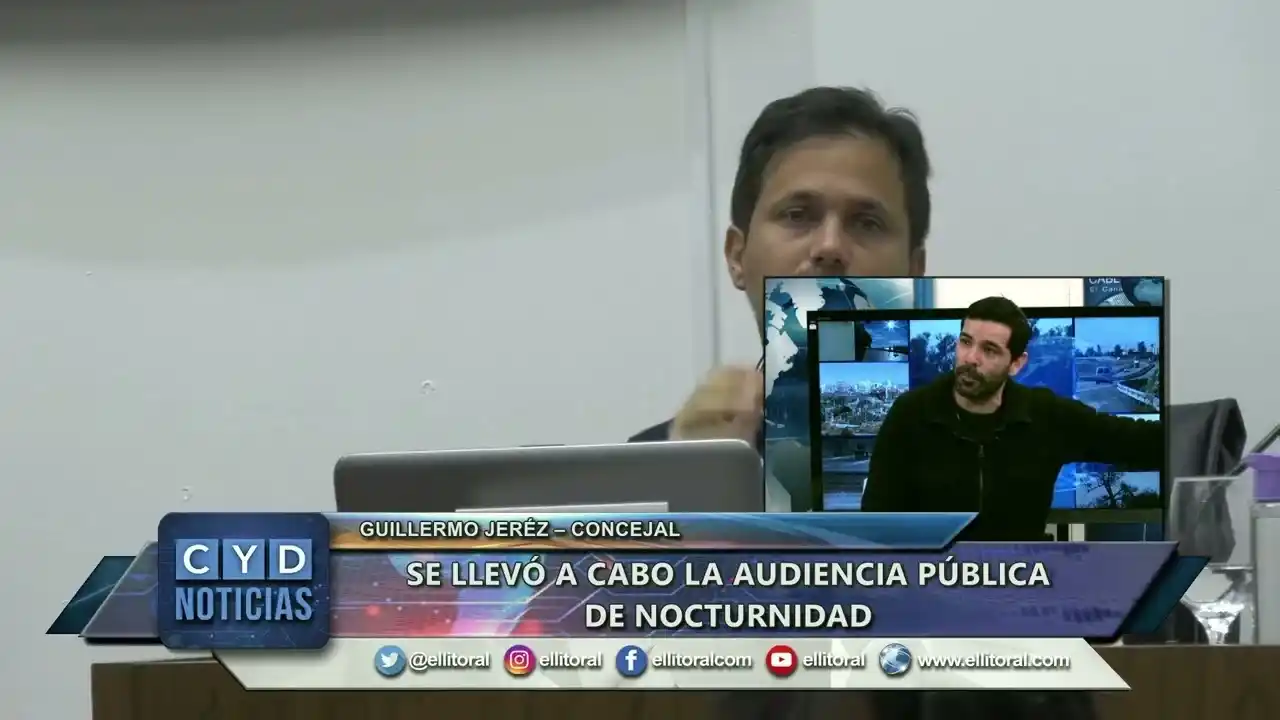 Se llevó a cabo la audiencia pública de nocturnidad