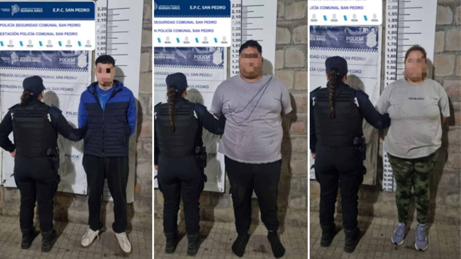La policía detuvo a quien es compraron mercadería con un billete falso.
