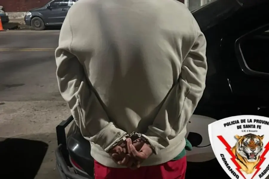 Joven detenido en barrio Alvear.