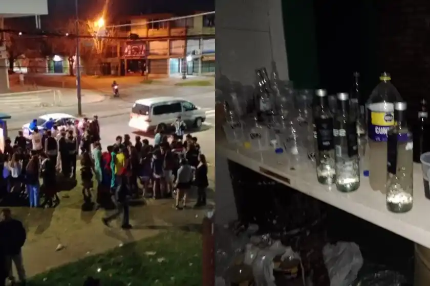 Desmantelaron una fiesta clandestina con más de 150 jóvenes en un galpón de zona sudoeste
