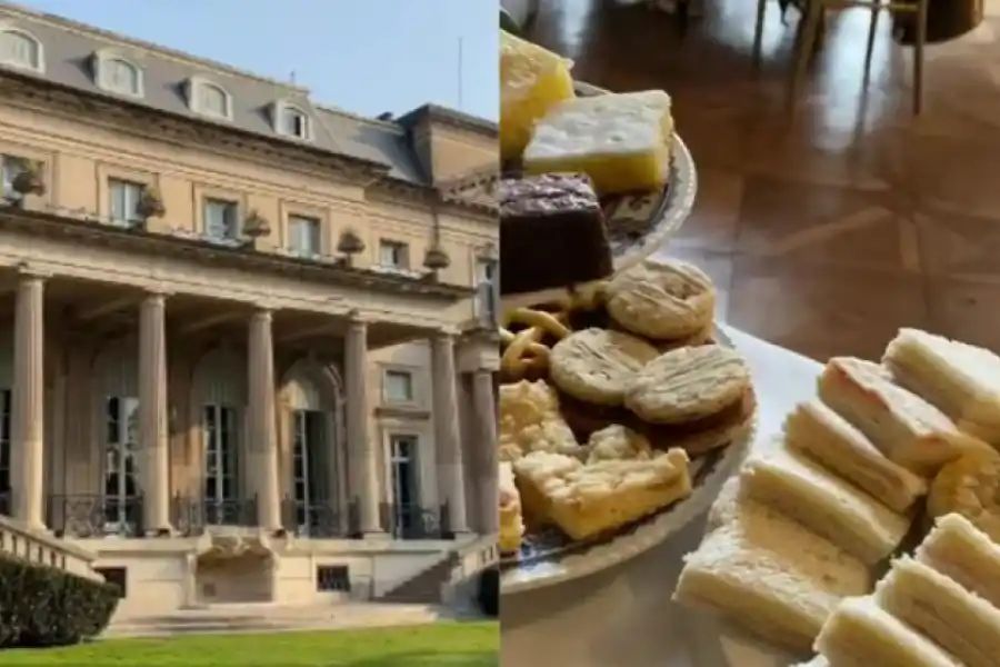 Fue a merendar a un palacio, mostró lo que pagó y se hizo viral: “La experiencia...”