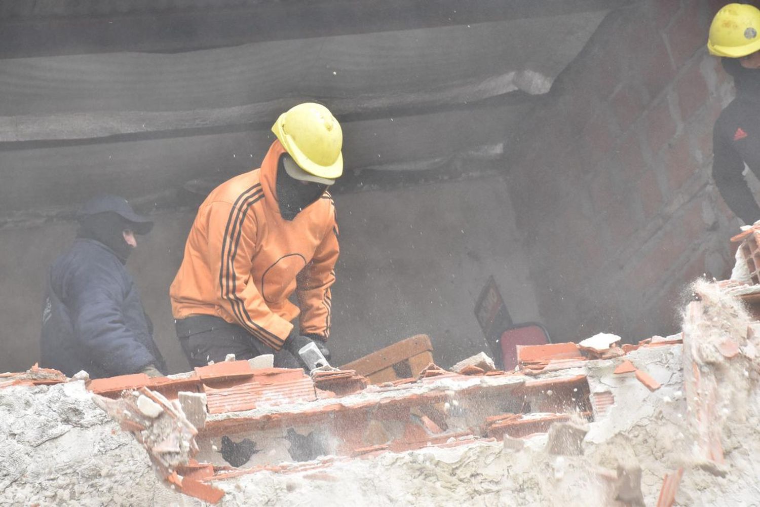 Uno de los operativos se llevó a cabo en calle Anchorena al 1500 de barrio Tablada.