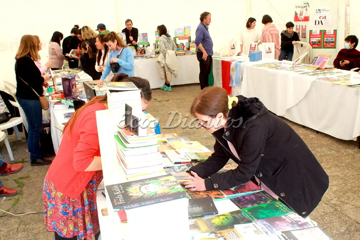 En la Plaza. Habrá actividades variadas vinculadas a la literatura