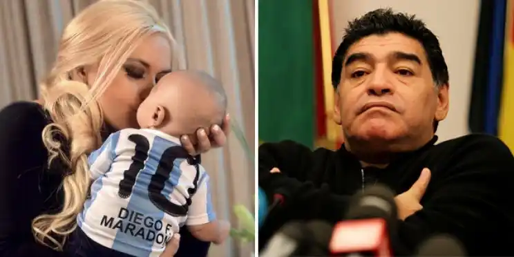 Maradona reclama hijos y casas a sus ex mujeres