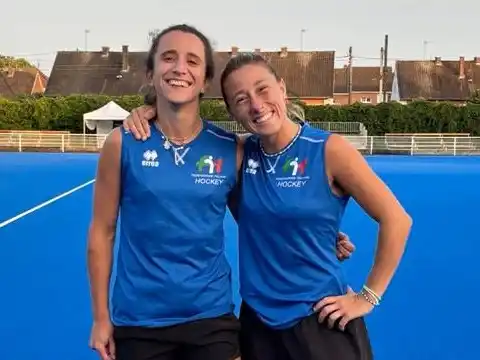 Dos marplatenses en el plantel de Italia para el Europeo de Hockey en Polonia