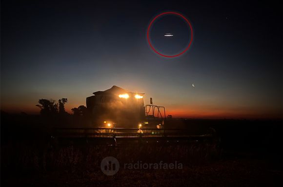 ¿Apareció un ovni en Rafaela? Insólitas fotos de un ‘plato volador’ en nuestro cielo: "no fueron editadas"