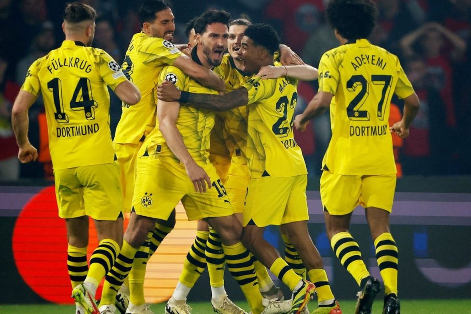 El Dortmund bajó al PSG y es finalista de Champions