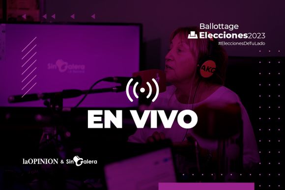 Massa o Milei: transmisión en vivo de La Opinión & Sin Galera