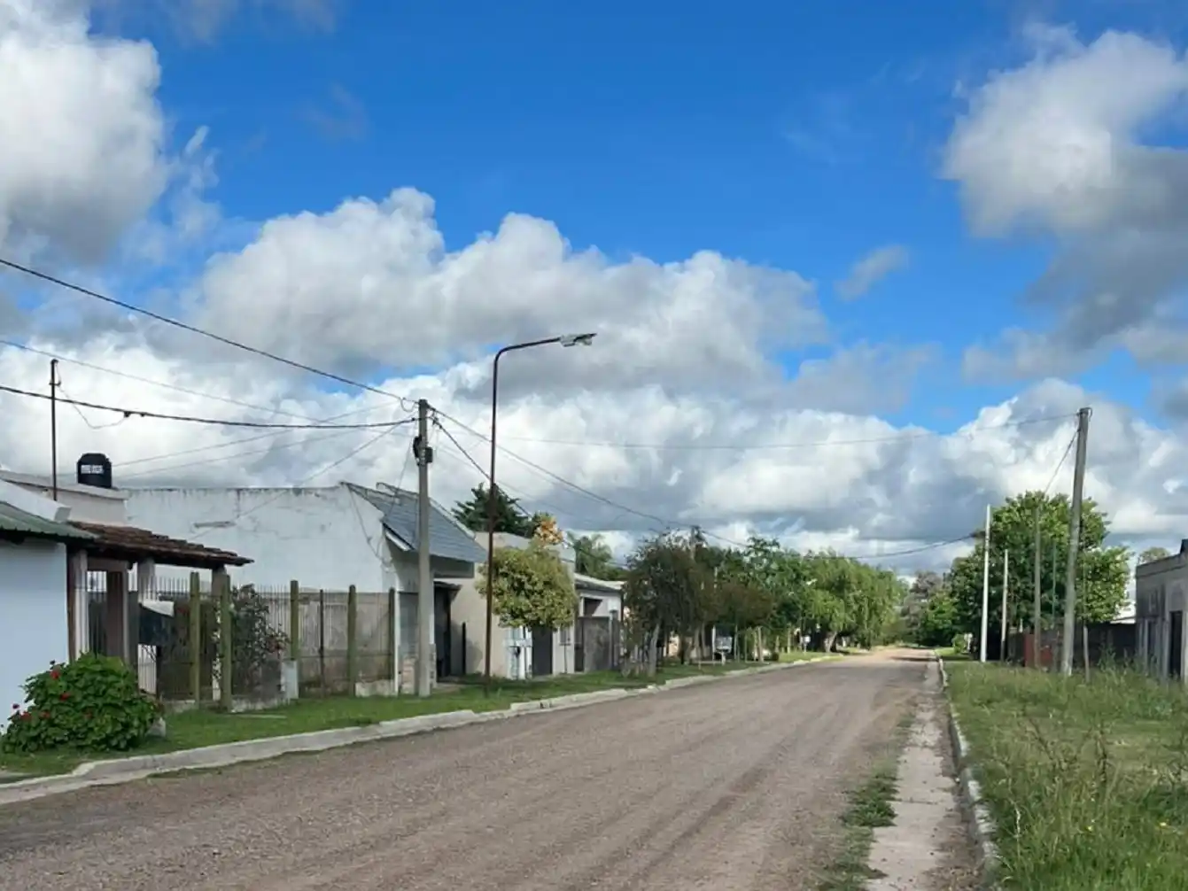 Comenzaron obras de reparación vial en distintas calles de Pueblo Belgrano
