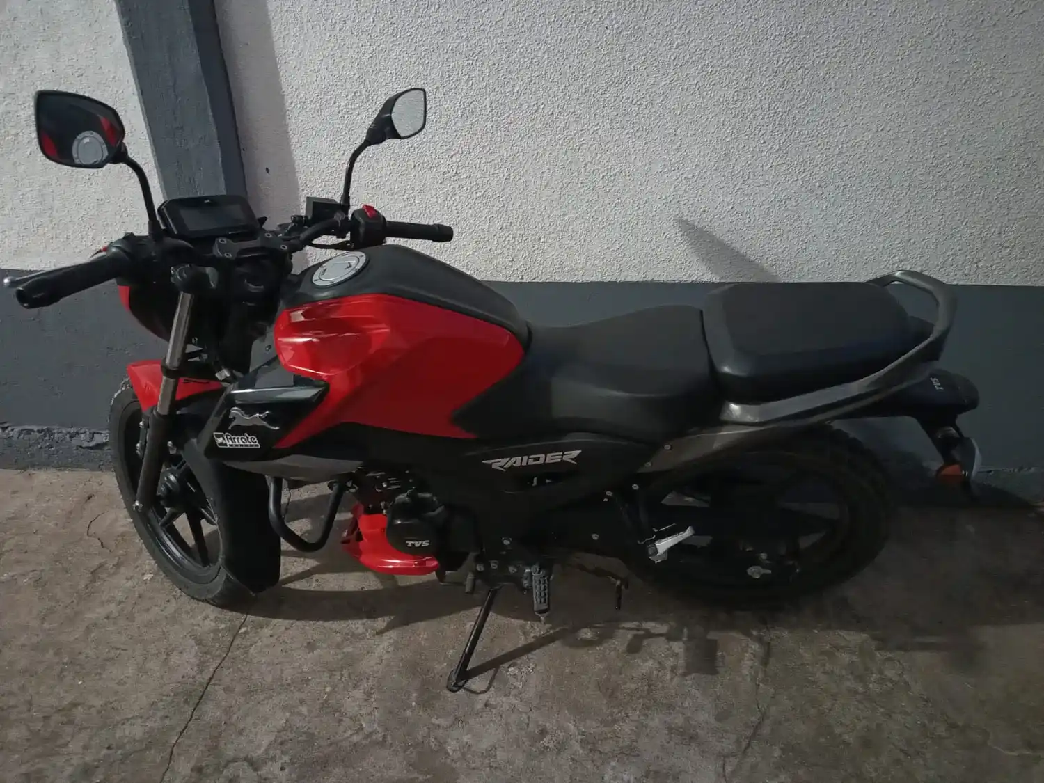 Intentaron robar esta moto