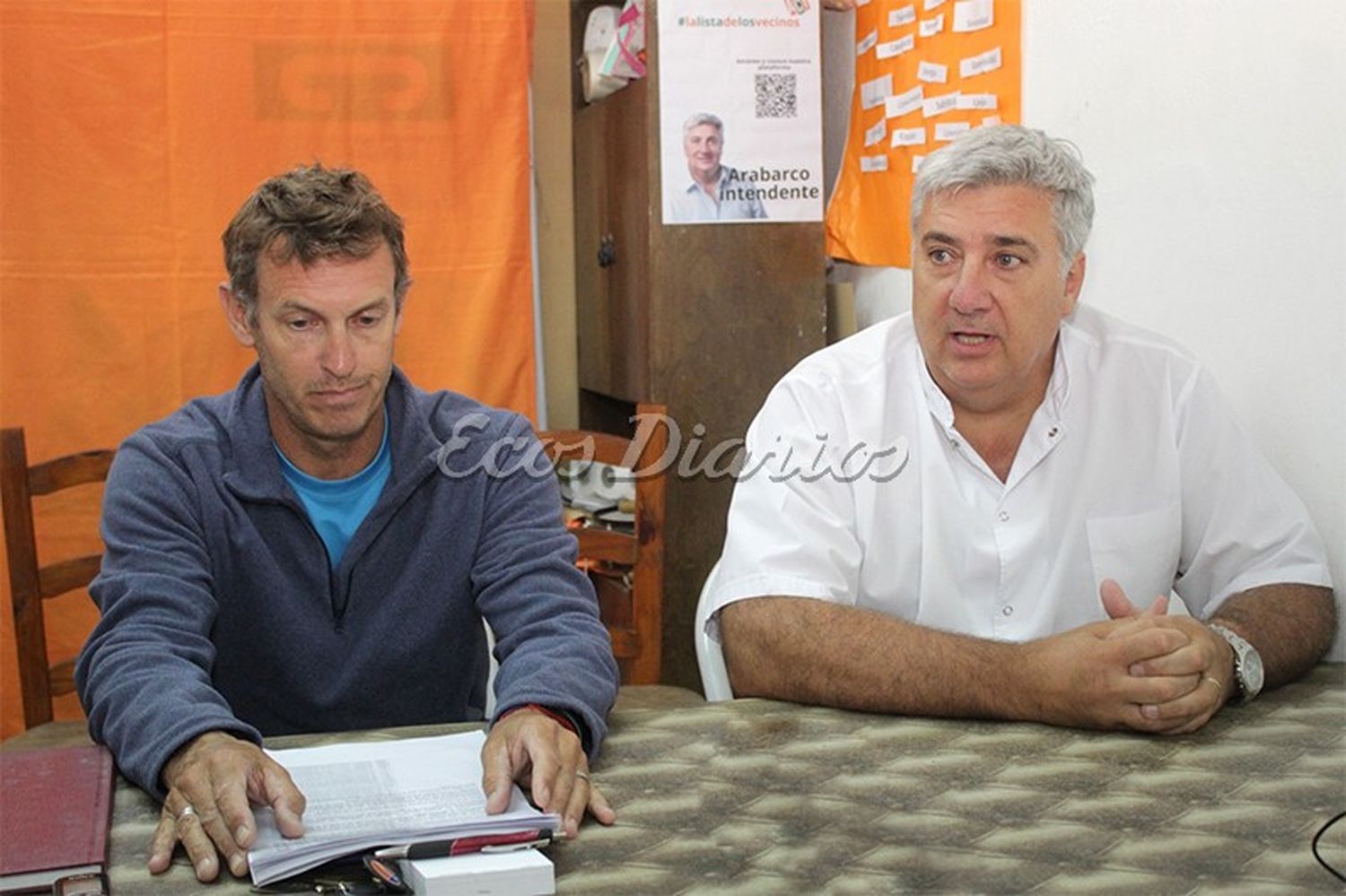 Agrupación Comunal Transformadora. , Juan de la Hera y Juan Pedro Arabarco