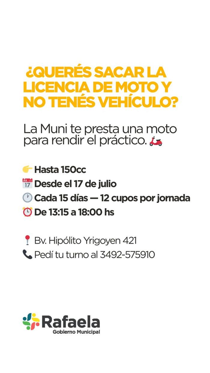 examen moto
