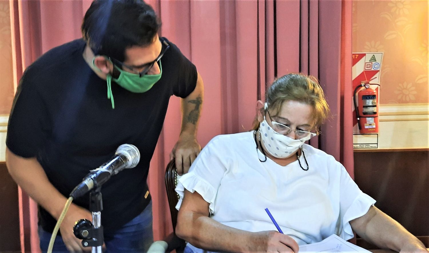 El partido Fe se sumó al bloque Frente de Todos, que ahora tiene 10 ediles y nuevas oficinas en el Concejo