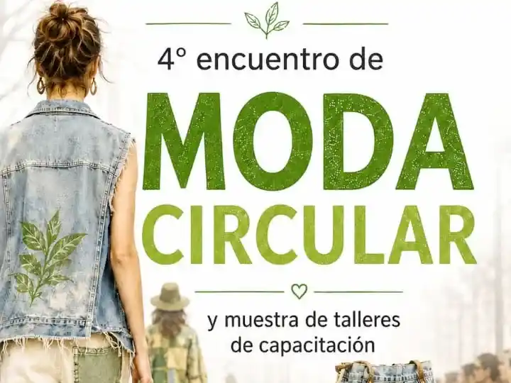 4° Encuentro de Moda Circular y muestra de talleres de capacitación