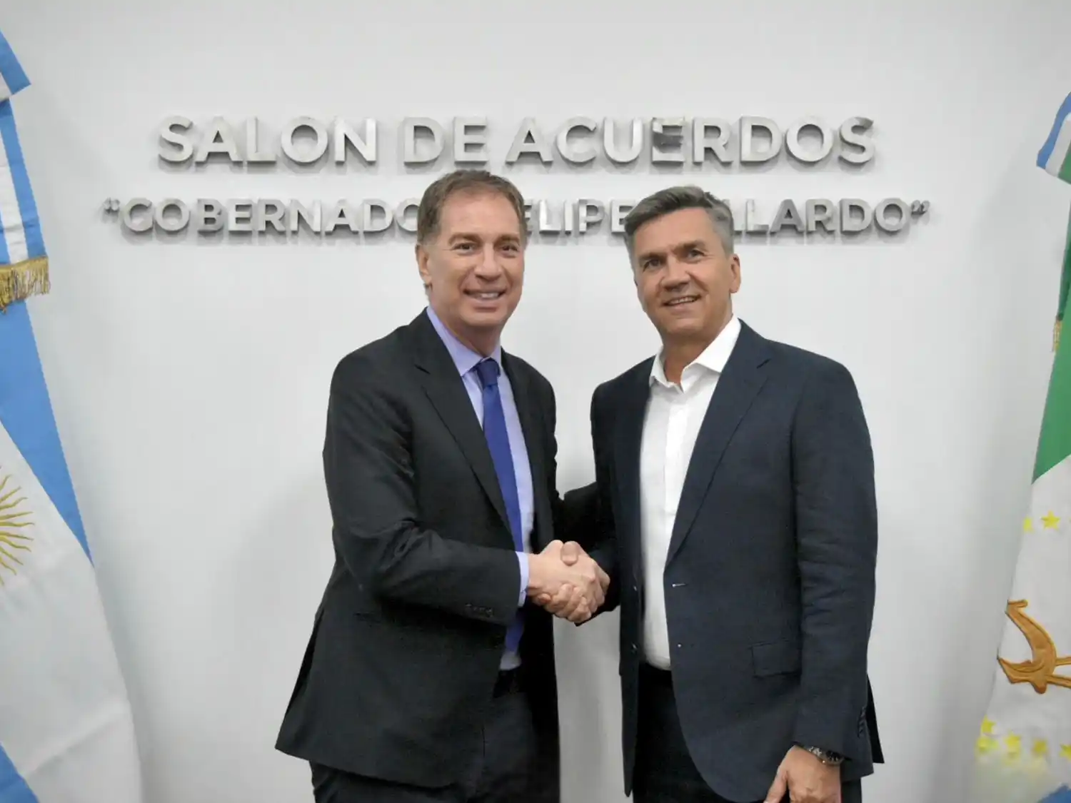 El ministro del Interior, Diego Santilli, se reunió en Chaco con el gobernador Leandro Zdero.