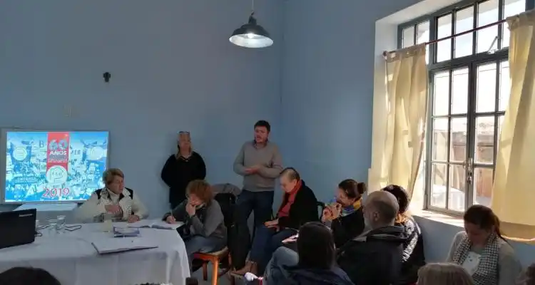 Con el vicepresidente, FEB repasó la situación docente camino a la renovación parcial de autoridades