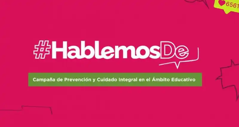 El gobierno lanza una campaña para abordar problemáticas que afectan a estudiantes