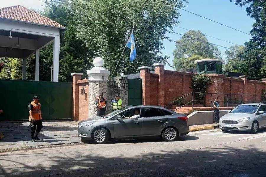 Milei organizó un asado en Olivos con su gabinete antes de viajar a Davos