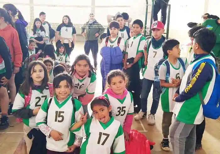 Encuentro de Mini Voley,  en San Salvador