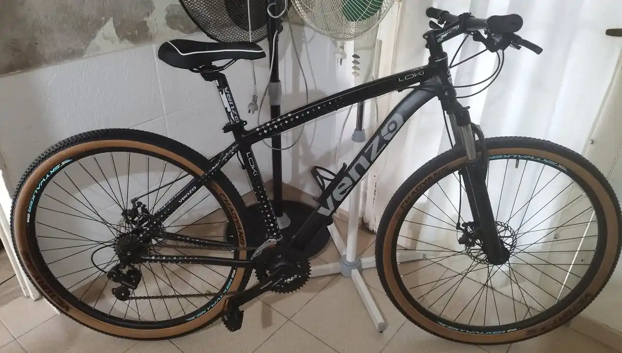 La bicicleta fue robada el domingo por la madrugada.