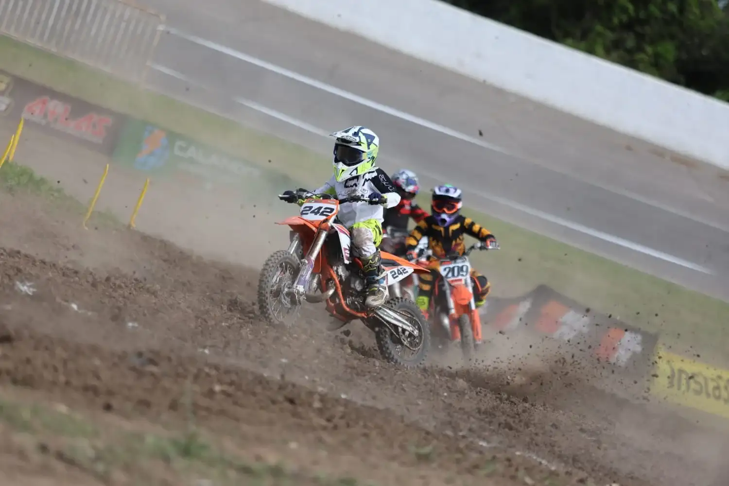 Valentino Bogue, subcampeón del MX Santafesino en la categoría 65