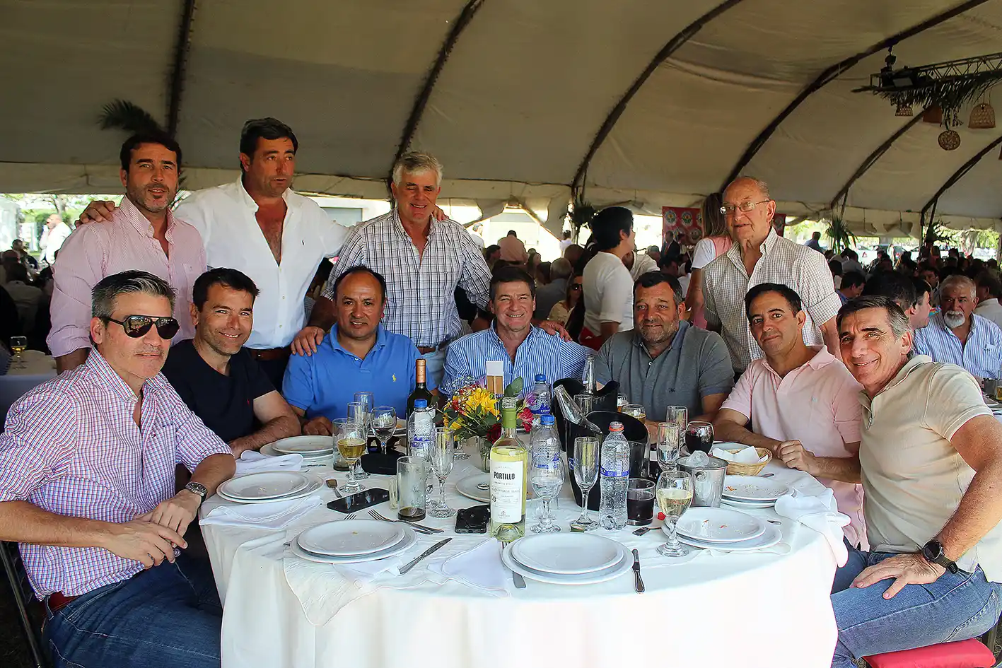 Gran almuerzo de Bomberos en imágenes