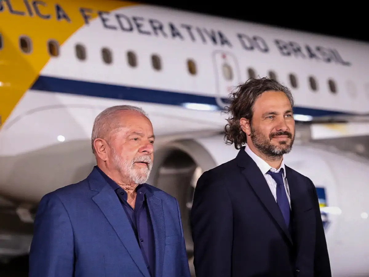 Lula arribó al país para reunirse con Alberto Fernández y participar de la cumbre de la CELAC