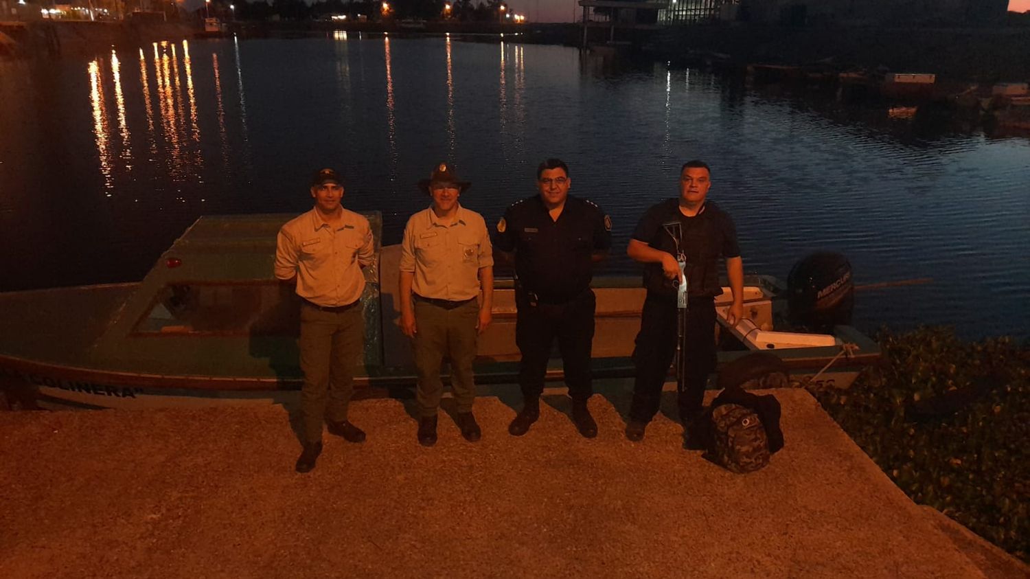Operativos nocturnos en islas de Victoria para prevenir delitos rurales