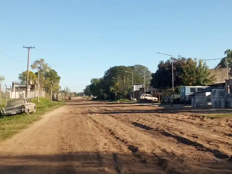Reclamo de vecinos por el estado de la calle en el barrio Nuestro Sueño